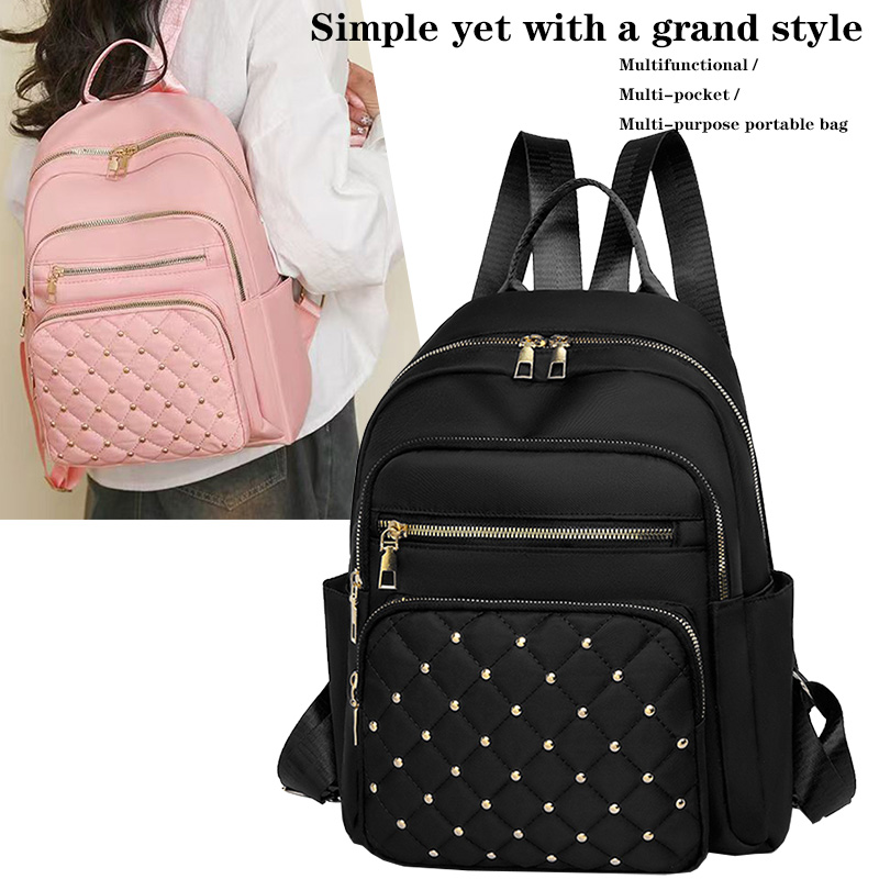 Mini Backpack Purse - Tas Ransel Wanita Bahan Lembut untuk