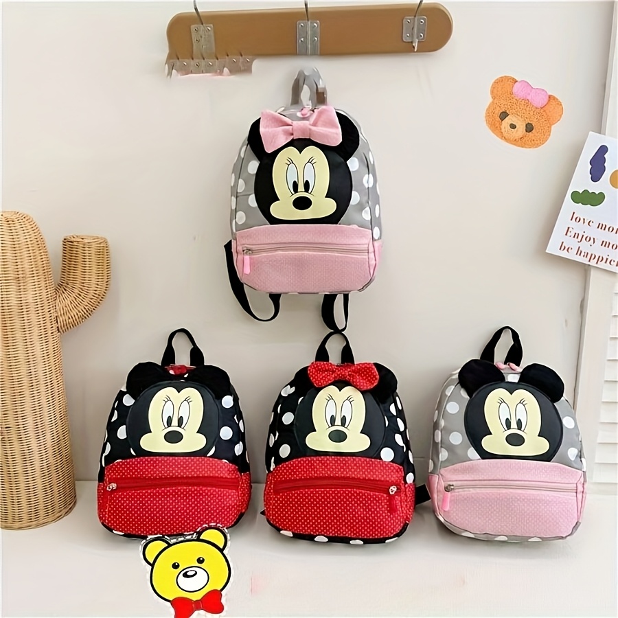 Fashion Backpack Women - Tas Ransel Motif Karakter Tikus Kartun