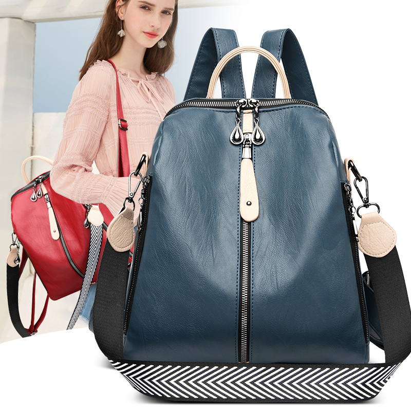 Ransel Fashion ransel kulit le - Leather Backpack Vintage ulasan dan harga