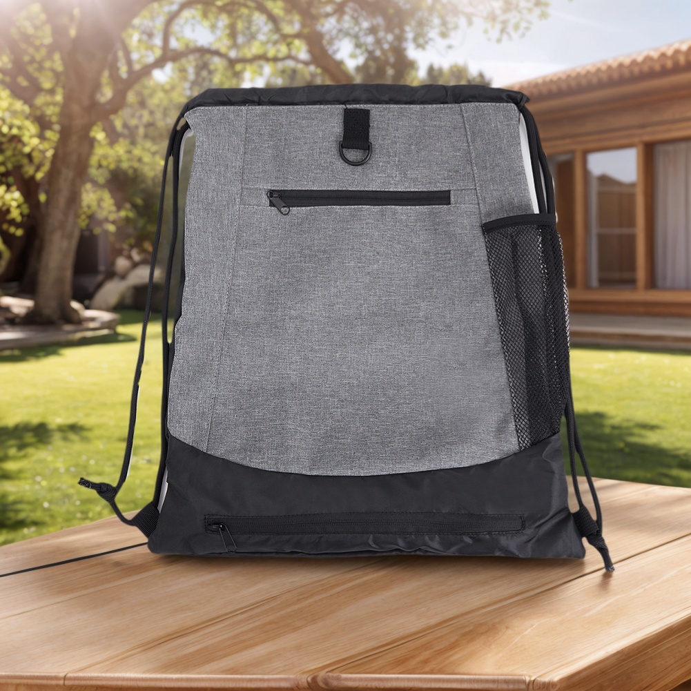 Tas Ransel Basket dengan Tali  - Drawstring Gym Bag ulasan dan harga