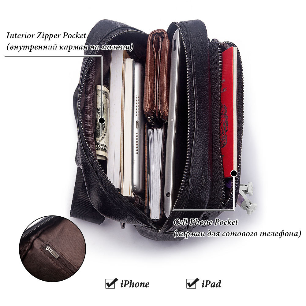 Tas dada multifungsi pria wani - Leather Backpack Vintage ulasan dan harga